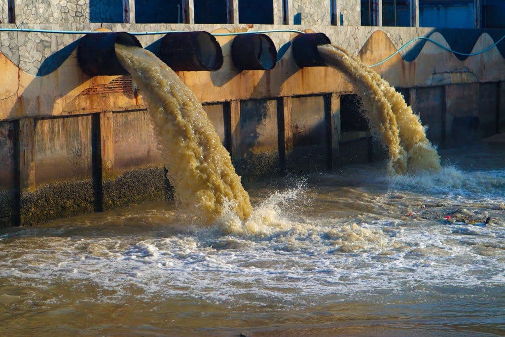 Nước thải từ hoạt động công nghiệp